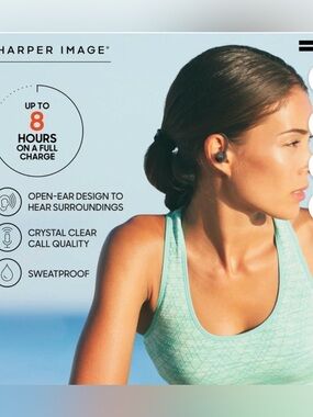 Title: Sharper Image Soundhaven Sport True Wireless Earbuds